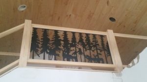 64 Stair Rail Panel Before Install Copy